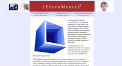Desktop Screenshot of elevamentealcubo.it