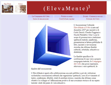 Tablet Screenshot of elevamentealcubo.it